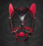 Leren katten masker, Verzenden, Nieuw