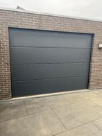 Sectionaal poort, Ophalen, Kunststof, Gebruikt, Garagedeur