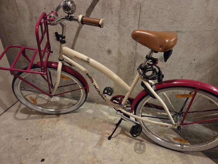 Pelikaan damesfiets wielmaat 26” beach cruiser, Fietsen en Brommers, Fietsen | Cruisers en Lowriders, Gebruikt, Dames, Cruiser