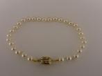 Parel armband met gouden slot                            D53, Overige materialen, Gebruikt, Overige kleuren, .