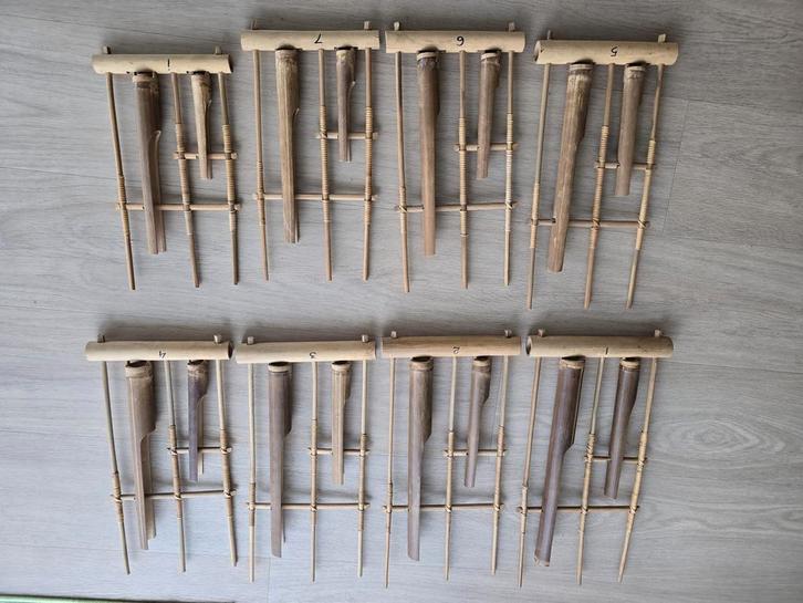 Angklung, Muziek en Instrumenten, Percussie, Melodische percussie, Ophalen of Verzenden