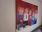 Schilderij 120 x 160. 100 euro!, Antiek en Kunst, Ophalen of Verzenden