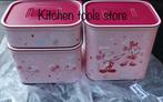 Tupperware click plus Mickey Mouse Blokbussen set voorraad, Ophalen of Verzenden, Nieuw, Bus of Trommel