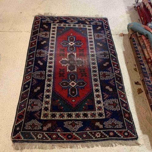 TXL3 Vintage stoer versleten Perzisch handgeknoopt tapijt 20, Huis en Inrichting, Stoffering | Tapijten en Kleden, Zo goed als nieuw