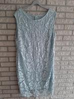 Licht blauwe kanten jurk van MS Mode. Maat 48., Blauw, Maat 46/48 (XL) of groter, Ophalen of Verzenden, Zo goed als nieuw