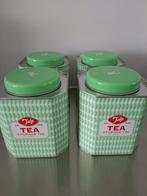 Tala Tea Storage Tins - Set van 4 Retro Theeblikken, Ophalen of Verzenden, Zo goed als nieuw