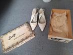Vintage Bruid schoenen maat 4,5 is 37,5, Swift, Pumps, Wit, Ophalen of Verzenden