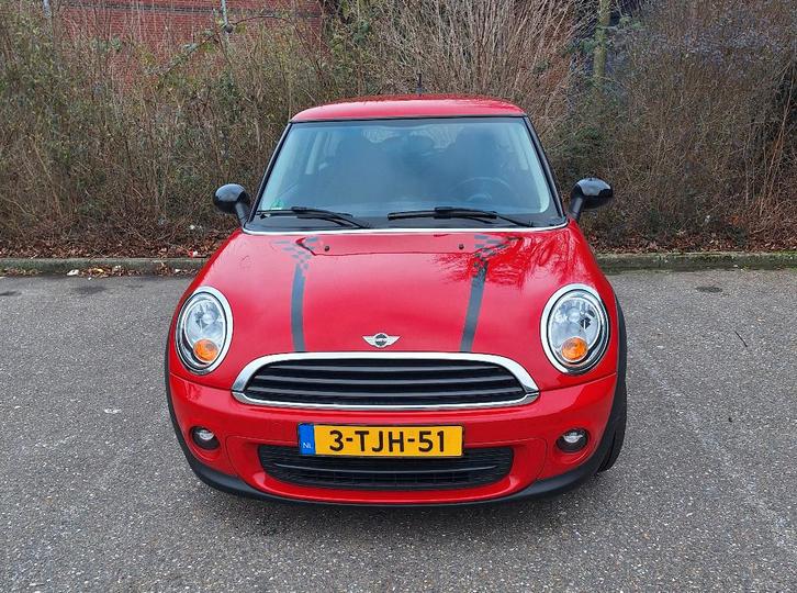 Mini 1.6 ONE 2014 Rood, Auto's, Mini, Particulier, One, ABS, Airbags, Bluetooth, Centrale vergrendeling, Cruise Control, Elektrische buitenspiegels