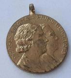 Draagpenning Huwelijk Juliana en Bernhard 1937 - Rotterdam, Verzenden, Overige materialen, Nederland