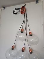 Zgan Hanglamp van  Maison du Monde,glas met rose goud., Huis en Inrichting, Lampen | Hanglampen, Ophalen, Zo goed als nieuw