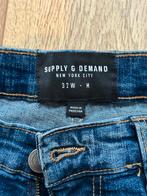 Supply & Demand Jeans Short - W32 - Blauw, Kleding | Heren, Ophalen of Verzenden, Gedragen, Blauw, W32 (confectie 46) of kleiner