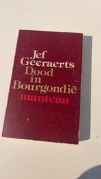 Gesigneerde versie Jef Geeraerts Dood in Bourgondië, Ophalen of Verzenden, Zo goed als nieuw