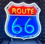 FIFTIES SIXTIES NEONVERLICHTING ROUTE 66 MET ACHTERPLAAT, Ophalen, Nieuw
