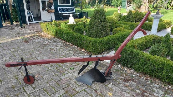Antieke Paardenploeg en aanaarder en nog veel veel meer..., Tuin en Terras, Hand-tuingereedschap, Zo goed als nieuw, Ophalen of Verzenden