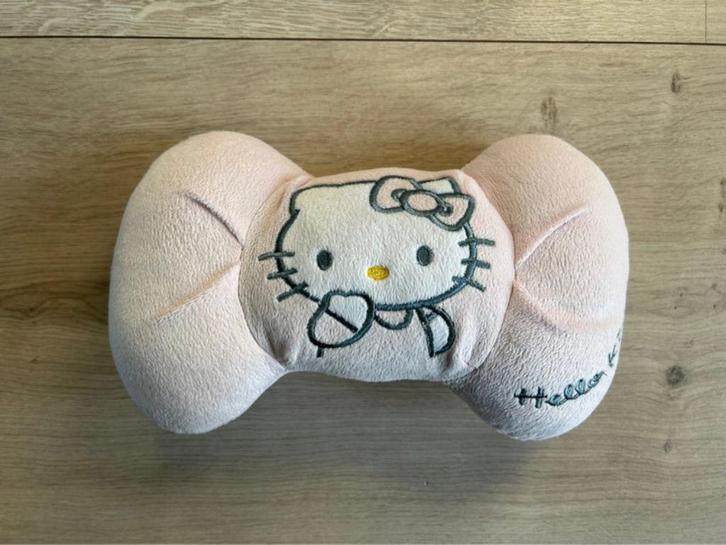 Hello Kitty autostoel kussen, Kinderen en Baby's, Speelgoed | Knuffels en Pluche, Zo goed als nieuw, Ophalen of Verzenden