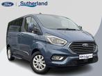 Ford Tourneo Custom 320 1.0 EcoBoost L1H1 PHEV Titanium SCI, Auto's, Ford, Gebruikt, Overige carrosserieën, Blauw, Hybride Elektrisch/Benzine