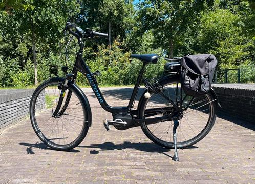 Zwarte Victoria E-Bike, Fietsen en Brommers, Elektrische fietsen, Zo goed als nieuw, Overige merken, 47 tot 51 cm, 50 km per accu of meer