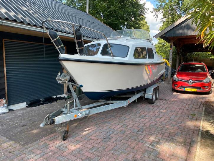 Waterland 700 + trailer, Watersport en Boten, Accessoires en Onderhoud, Gebruikt, Motor en Techniek, Ophalen