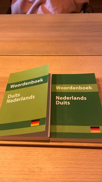 Woordenboeken Nederlands Duits en Duits Nederlands