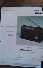 Erres 3 Band sx1260 radio. Floder met prijslijst, Ophalen of Verzenden, Gebruikt