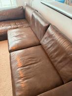 Luxe lederen hoekbank van Room108 in prima staat., Huis en Inrichting, Banken | Complete zithoeken, Ophalen, Gebruikt, Leer, Neutraal