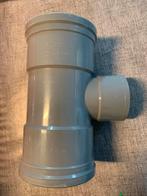 PVC T-stuk 110/75mm, Afvoer, Gebruikt, Pvc, Ophalen of Verzenden