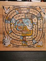 Ganzenbord spel van hout, Een of twee spelers, Ophalen of Verzenden, Zo goed als nieuw, King