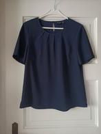 Donkerblauwe top / blouse Maat 38 Oscar B., Maat 38/40 (M), Blauw, Zo goed als nieuw, Oscar B