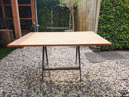 Tekentafel Ahrend De Cirkel NV Rietveld Kramer, Doe-het-zelf en Verbouw, Tekentafels, Gebruikt, Minder dan 130 cm, Ophalen
