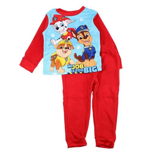 Paw Patrol pyjama fleece no job is too big rood maat 92, Kinderen en Baby's, Kinderkleding | Maat 92, Nieuw, Jongen of Meisje