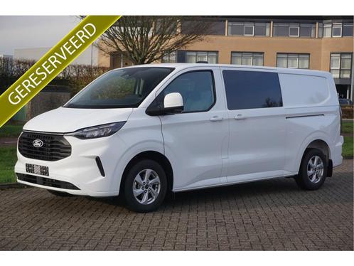 Ford Transit Custom 300L 170PK DC Limited AUT BPM VRIJ! Navi, Auto's, Bestelauto's, Bedrijf, Te koop, 360° camera, ABS, Adaptive Cruise Control