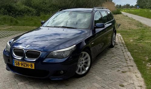 BMW 5-Serie 3.0 D 535 Touring AUT 2009 Blauw, Auto's, BMW, Particulier, 5-Serie, ABS, Adaptieve lichten, Airbags, Airconditioning