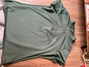 Shirt korte mouw Montar groen maat S en maat M beschikbaar voor biedingen
