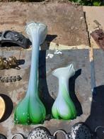 Prachtige meerkleurige Murano glazen., Overige kleuren, Ophalen of Verzenden, Minder dan 50 cm, Glas