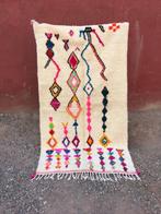 Azilal-tapijt 240 x 137 cm, 100 tot 150 cm, Crème, Ophalen of Verzenden, Rechthoekig