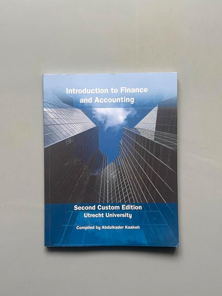 Introductie tot Finance & Accounting - Utrecht, Boeken, Studieboeken en Cursussen, Zo goed als nieuw, HBO, Beta, Ophalen of Verzenden