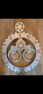 Invotis tandwiel klok., Huis en Inrichting, Ophalen of Verzenden, Wandklok