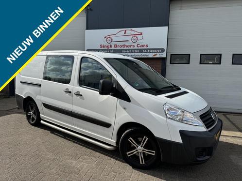 Fiat Scudo 12 2.0 MJ LH1 DC AIRCO NAP INRUIL MOG!!!, Auto's, Bestelauto's, Bedrijf, ABS, Airbags, Airconditioning, Elektrische buitenspiegels