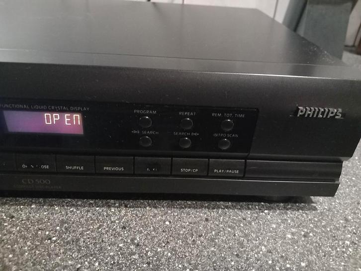 Philips CD 500 CD-speler (zeldzaaam), Audio, Tv en Foto, Cd-spelers, Gebruikt, Philips, Ophalen of Verzenden