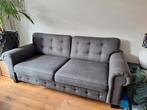 Leuke grijze tweezitsbank, Ophalen, Gebruikt, Tweepersoons, 75 tot 100 cm