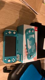 Nintendo switch  lite blauw, Spelcomputers en Games, Spelcomputers | Nintendo Switch Lite, Ophalen of Verzenden, Zo goed als nieuw