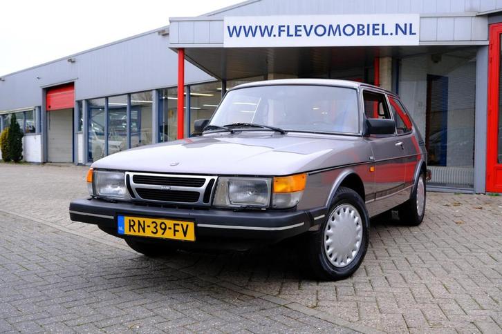 Saab 900 Coupe 2.0 C Automaat Oldtimer|OrigNL!|, Auto's, Saab, Bedrijf, Te koop, Saab 900, Metallic lak, Trekhaak, Benzine, Hatchback