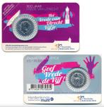 Coincard -VREDE VAN UTRECHT Vijfje 2013 unc, Setje, Koningin Beatrix, Zilver, Euro's