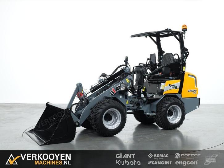 2023 Giant G2300 X-tra HD VV1425 Minishovel 2x functie Pro-i, Zakelijke goederen, Machines en Bouw | Kranen en Graafmachines, Wiellader of Shovel