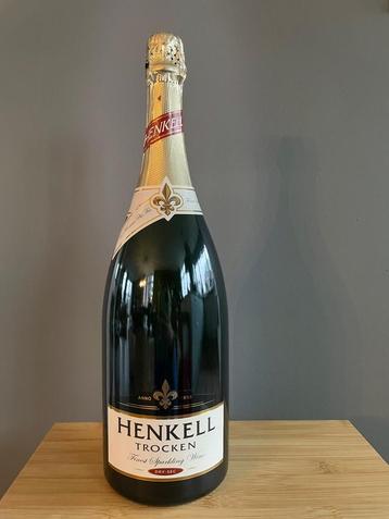 Henkell Trocken dry-sec sparkling wine, 3 LITER!  beschikbaar voor biedingen