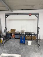 Zware Mobiele portaalkraan 3 ton, Ophalen, Zo goed als nieuw