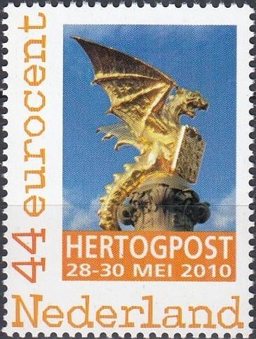 Nederland- 2010- Beurszegels- Hertogpost- Drakenfontein- P, Postzegels en Munten, Postzegels | Nederland, Verzenden, Na 1940, Postfris