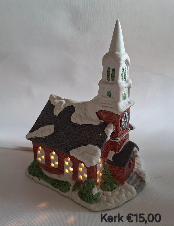 Kersthuisjes, Diversen, Kerst, Gebruikt, Ophalen