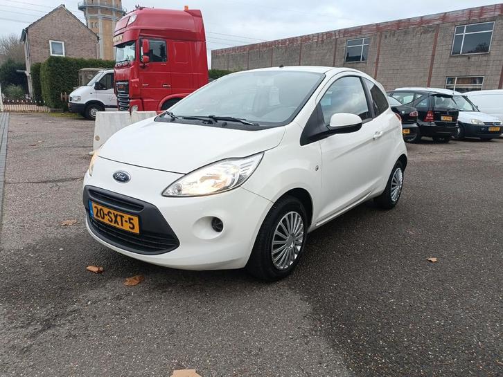 Ford Ka 1.2 69pk 2012 Wit, Auto's, Ford, Bedrijf, Ka, Benzine, B, Hatchback, Handgeschakeld, Origineel Nederlands, Wit, Voorwielaandrijving