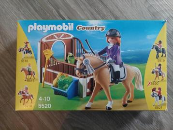 Playmobil, Paarden, Stal met ruiter, Sinterklaas beschikbaar voor biedingen